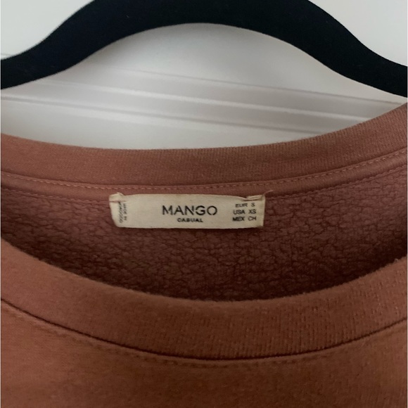 Mango Ruffle Arm Frill Sweatshirt - Picture 6 of 7